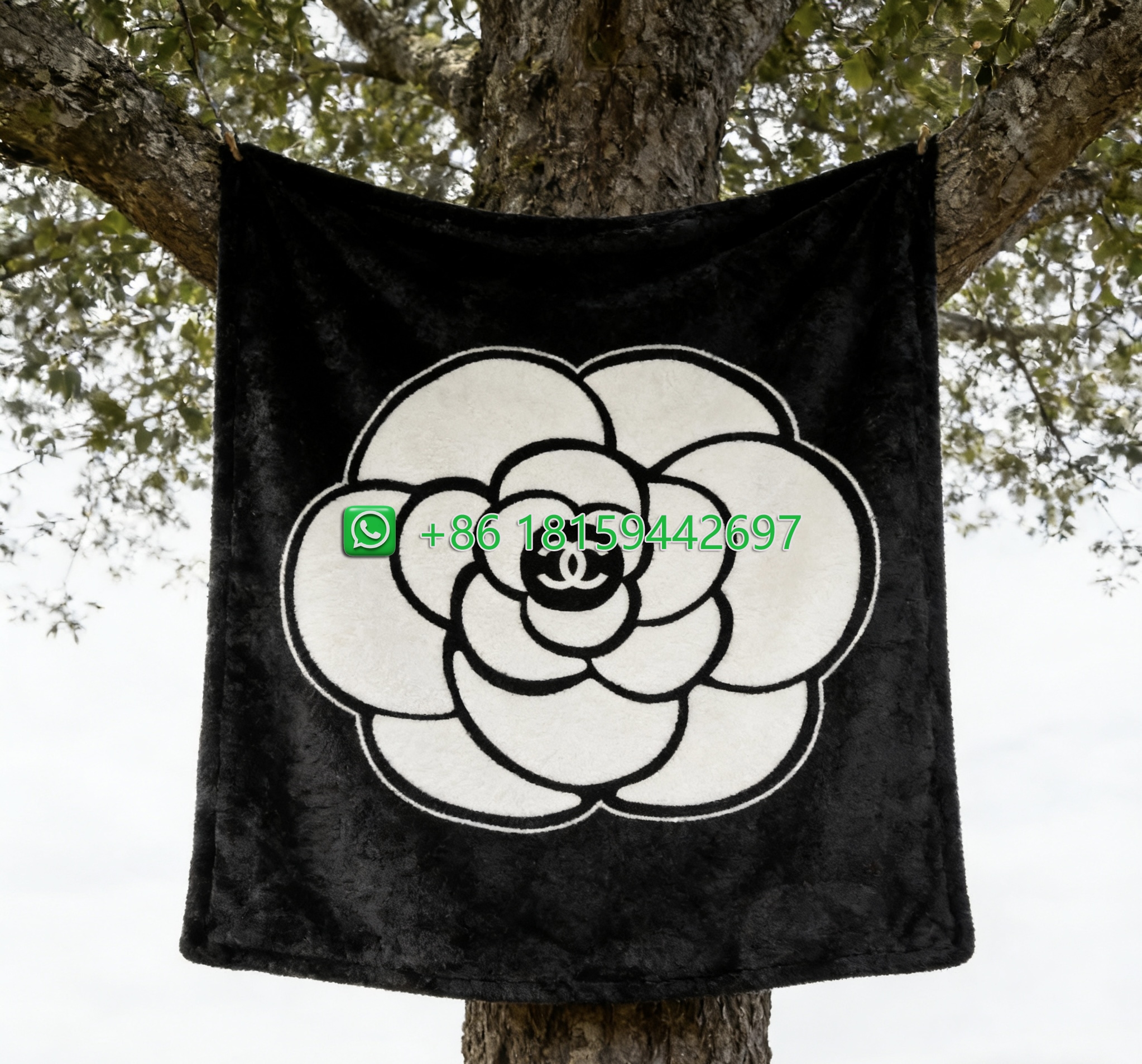 Chanel Throw Blankets